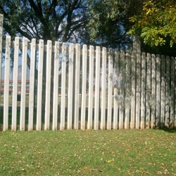 Concrete Palisade Fencing by Country Wide Walling 4