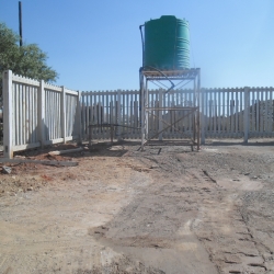 Concrete Palisade Fencing by Country Wide Walling 8